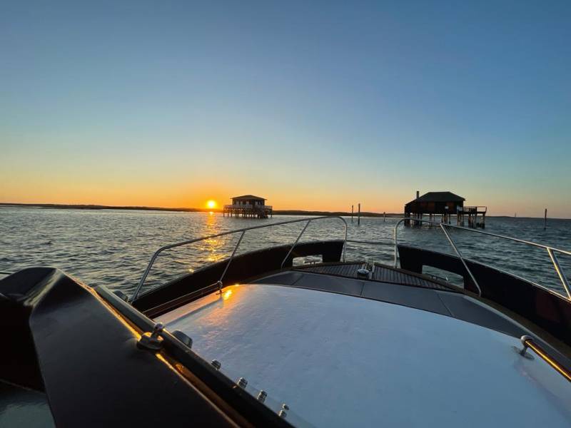 Coucher de soleil à l'île aux oiseaux