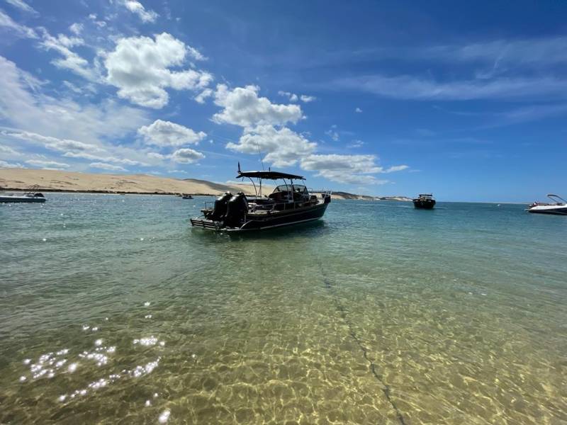 Privatisation d'un bateau avec skipper pour un mariage de rêve sur le bassin d'Arcachon